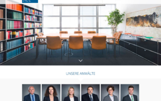 Webseite für Anwälte Rechtsanwalt- Webdesign München
