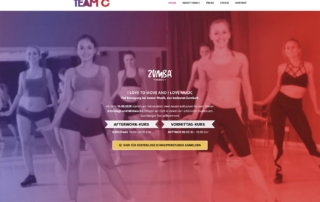 Website Seite für Fitness-Kurse buchen - Starnberg Zumba®