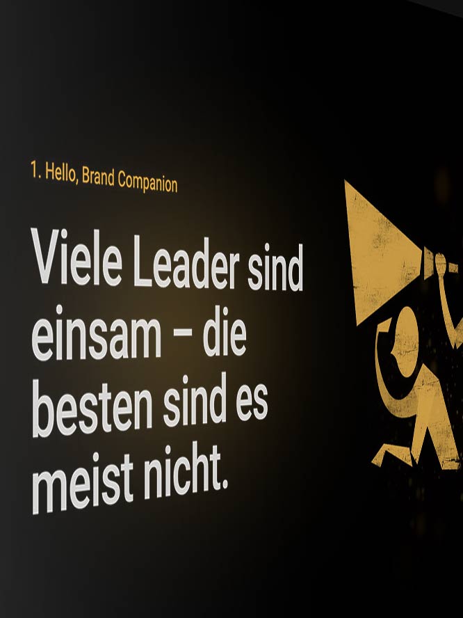 Animiertes Webdesign Wordpress Homepage von sehenundmachen