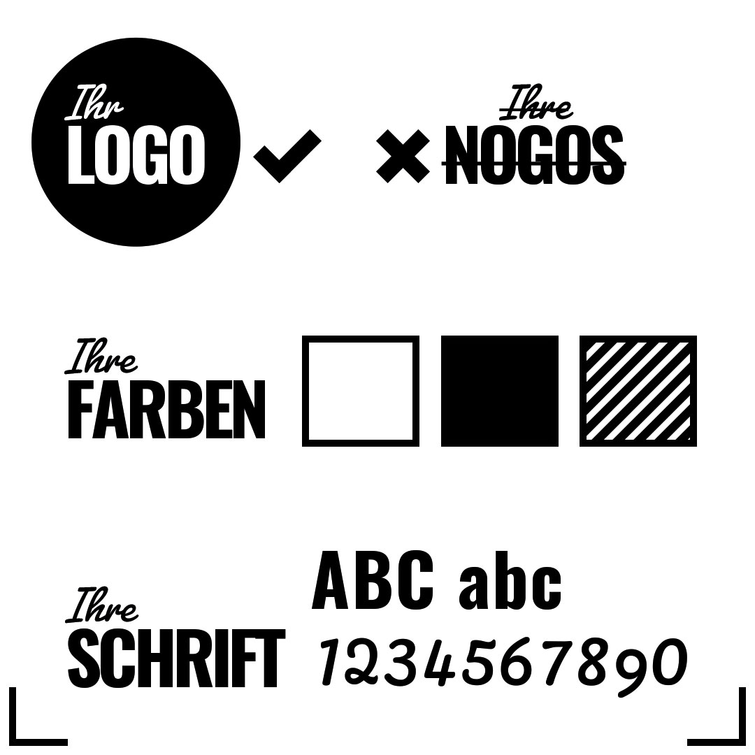 Corporate Design München Grafik