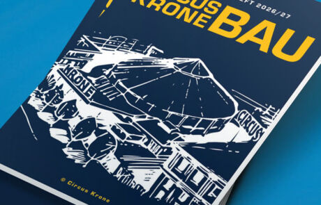 Circus Krone Programmheft Design von sehenundmachen Grafikdesign München