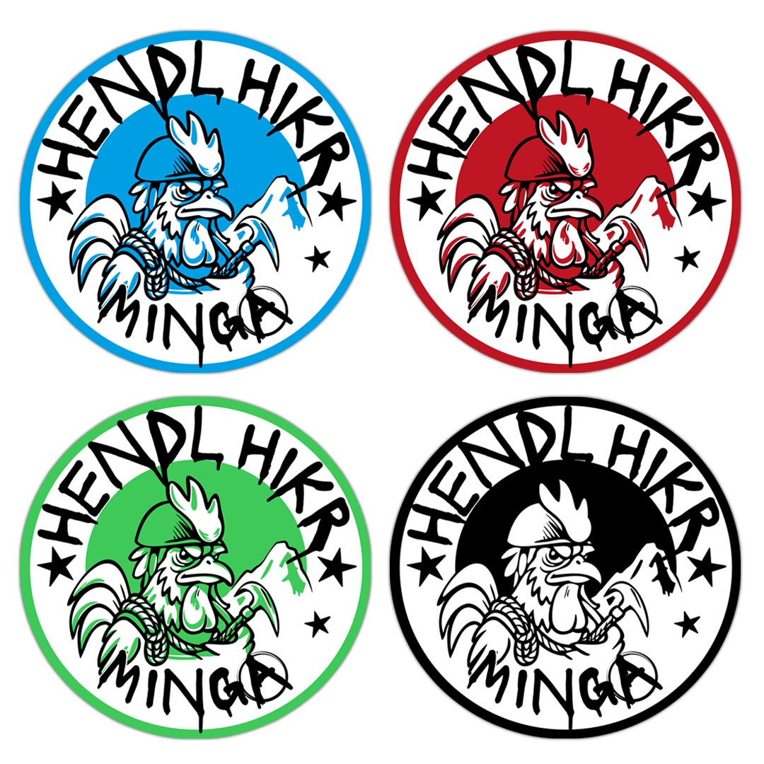 Logo Sticker Design Illustration von sehenundmachen Logo Sticker Design Illustration von sehenundmachen